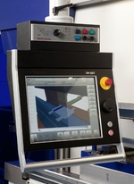 grafische 3-D Touchscreen CNC-Steuerung Typ DA 69 T